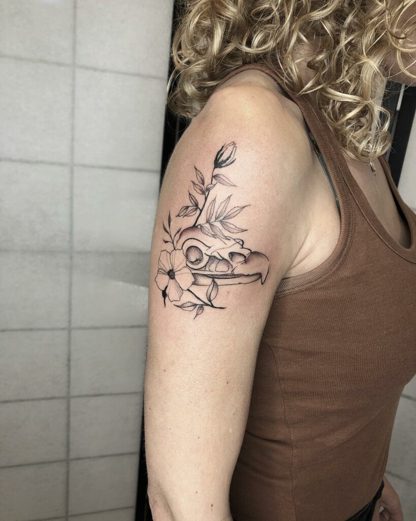 AMAZING ANIMAL SKULL TATTOO IDEAS AND THEIR MEANINGS IN 2024 30 Eagle Skull Tattoo