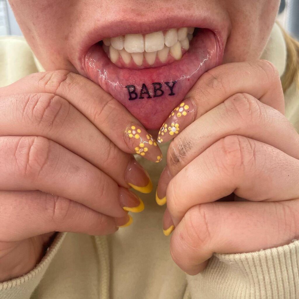 11+ Unique Lips Tattoo Ideas You’ll Have To See To Believe! 12 Inner Lip Tattoo For Couples
