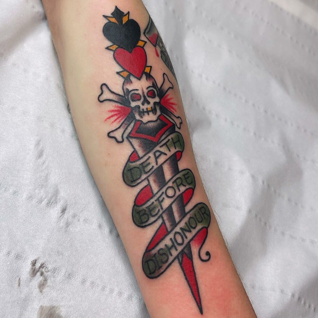 Death Before Dishonor Tattoo Designs You Need to See in 2024 15 Death Before Dishonor Tattoo