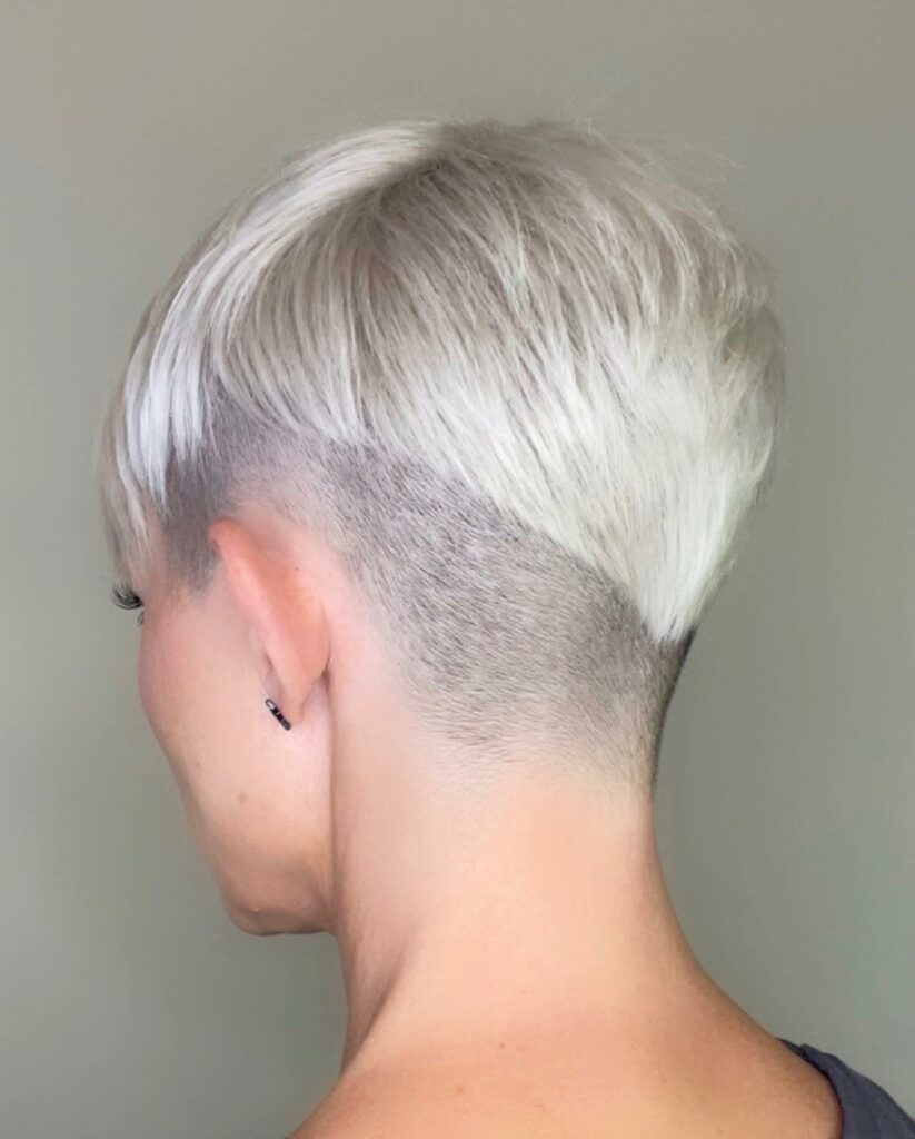 35 Short-Sided Shaved Female Hairstyles to Flaunt Your Boldness in 2024 30 Very Short Shaved Pixie