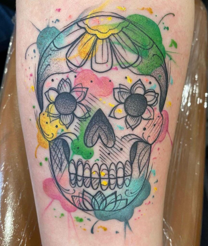 11+ Simple Skeleton Tattoo Ideas That Will Blow Your Mind! 11 The Amazing Skull designs