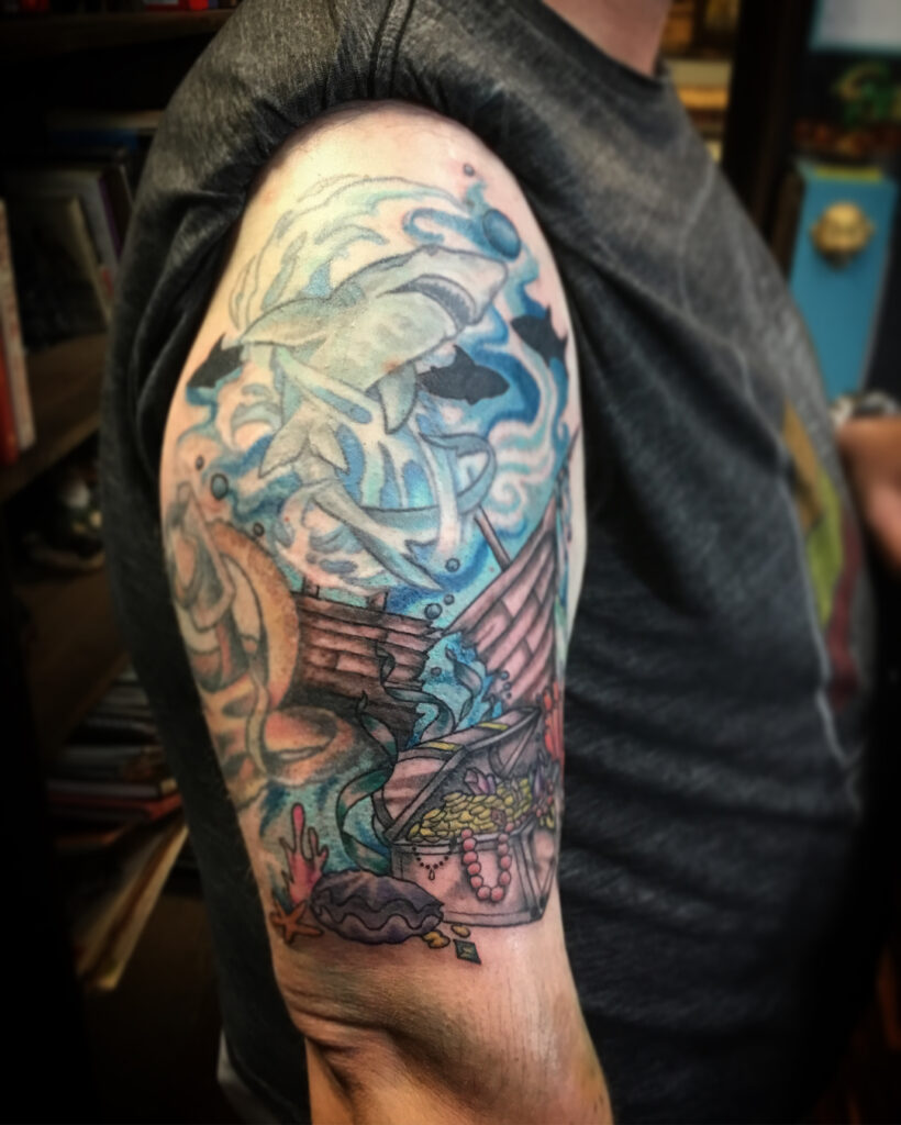 TATTOO SLEEVE FILLERS IDEAS THAT WILL AMAZE YOU - 2024 16 Sleeve Filler
