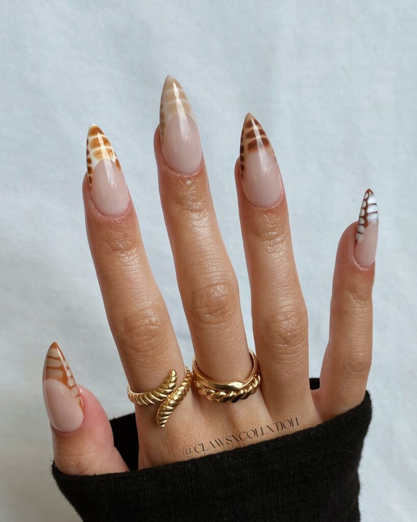 20 Latest Croc Nail Ideas To Try In 2024! 28 Croc French Stiletto Nails