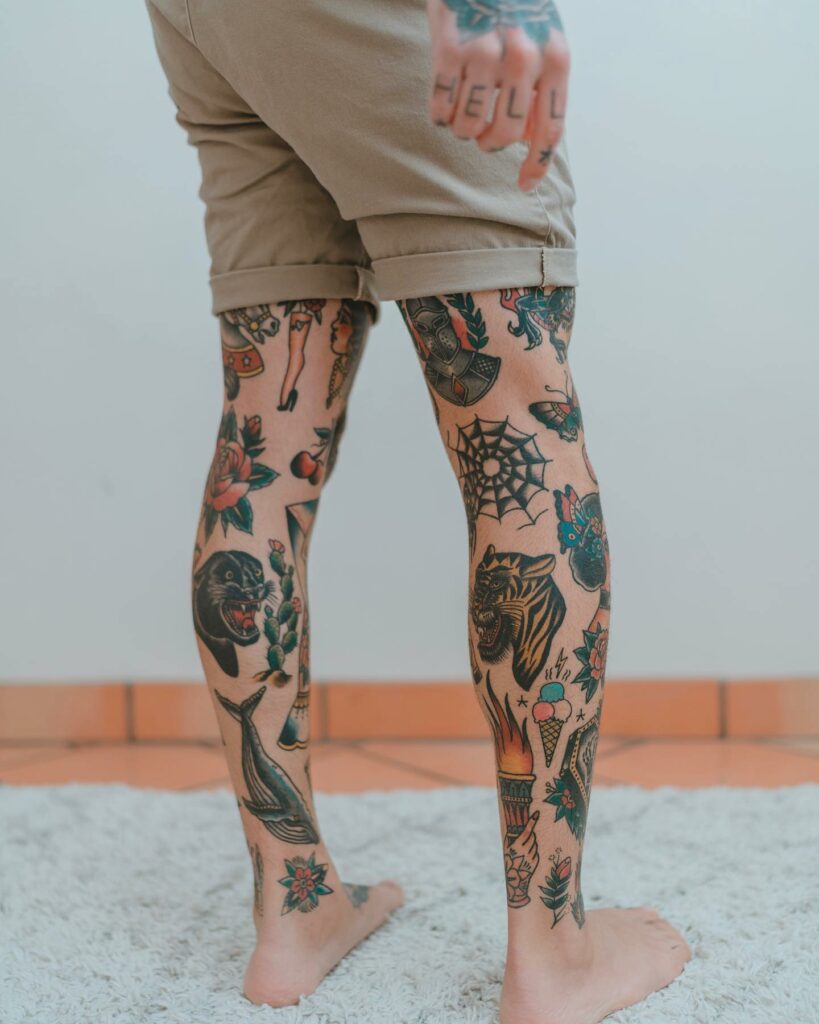 14+ Leg Sleeve Tattoo Women Ideas That Will Blow Your Mind! 10 Leg Tattoos