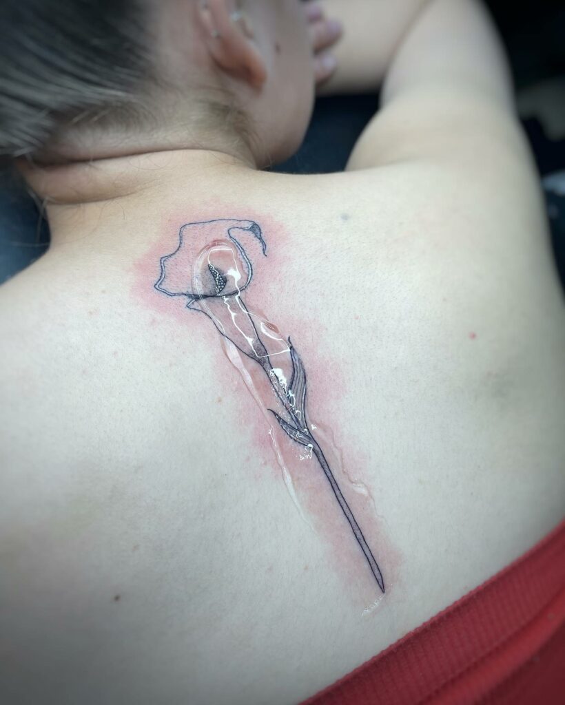 Beautiful Calla Lily Tattoo Ideas with Meanings Updated For 2024 22 Sketched Calla Lily Design