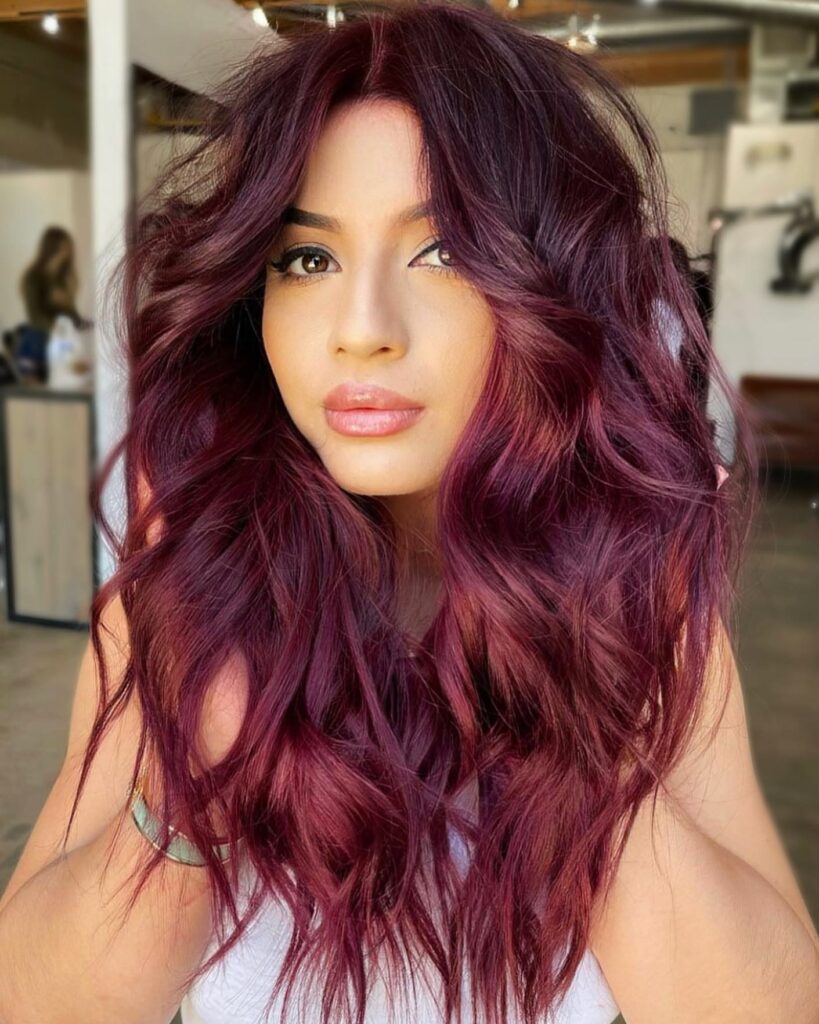 25 Caramel Brown Hair With Red Highlights Ideas to Try in 2024 32 Ruby Red
