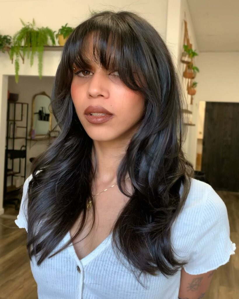 35 Face Framing Layers Ideas to Elevate Your Look in 2024 39 Bouncy Vibes with Long Layers