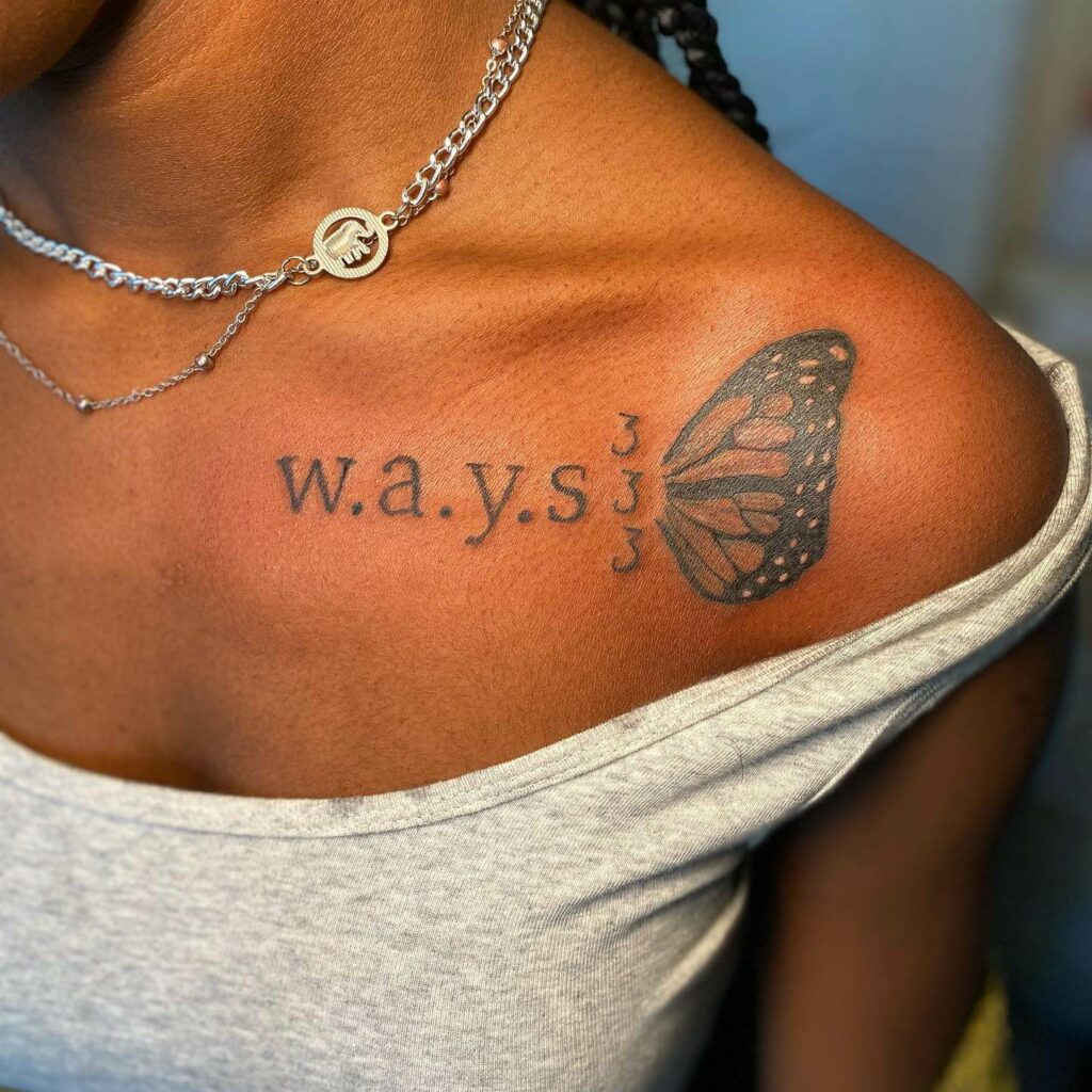 10+ Medium Tattoo Ideas You’ll Have To See To Believe! 19 Simple And Elegant Butterfly Medium Tattoo