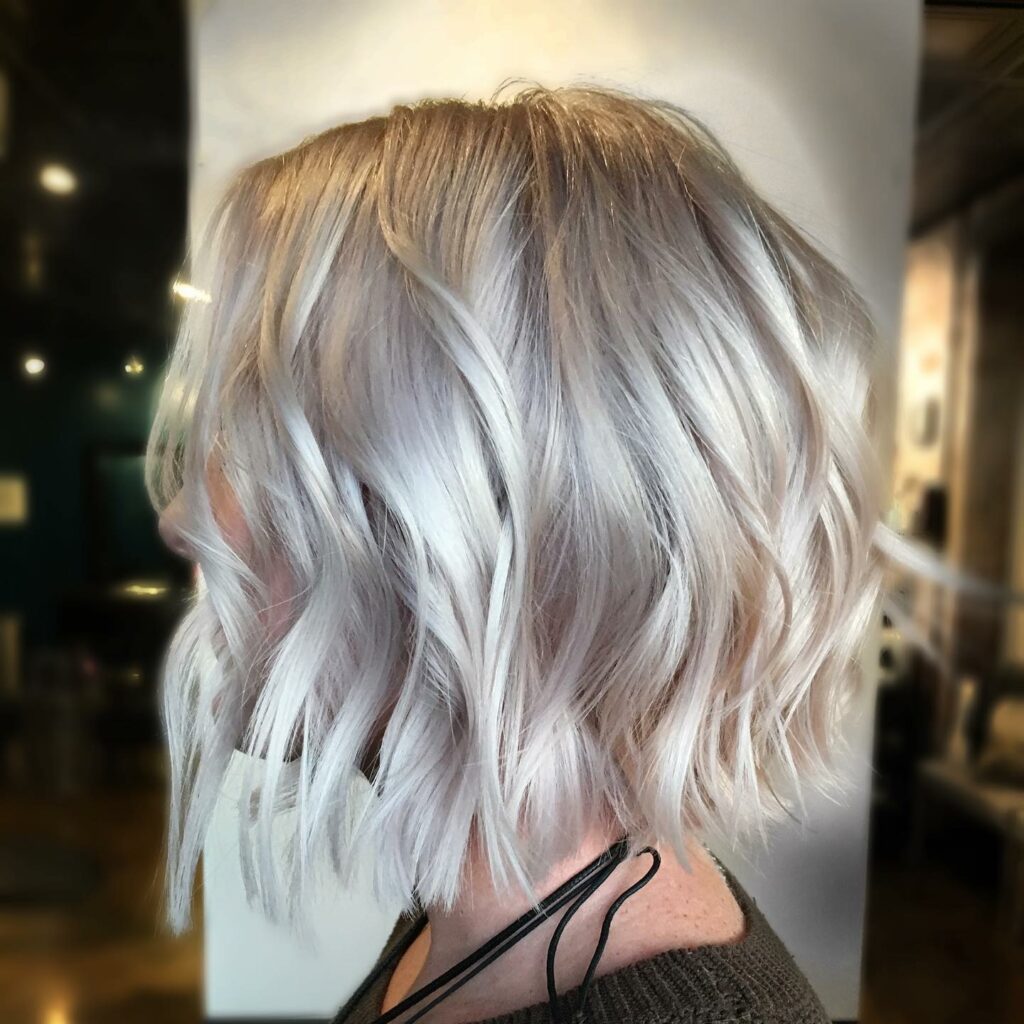 25 Ashe Blonde Ideas to Try in 2024 29 White Ash Bob