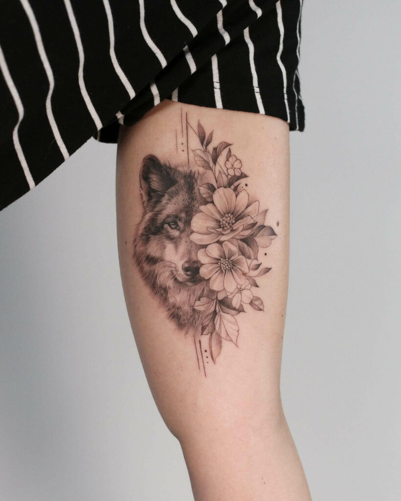 11+ Simple Wolf Tattoo That Will Blow Your Mind! 11 Simple Wolf Tattoo Designs