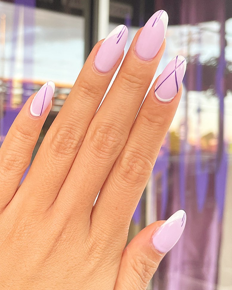 Discover 35 Lovely Lilac Nail Designs to Try in 2024 20 Twin Lines