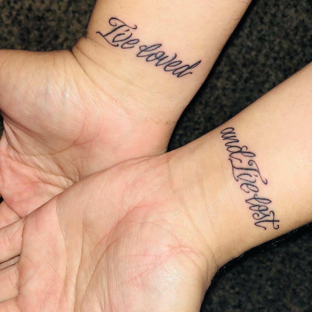 11+ Rihanna Drake Tattoo Ideas That Will Blow Your Mind! 11 Rihanna and Drake Quote Tattoo