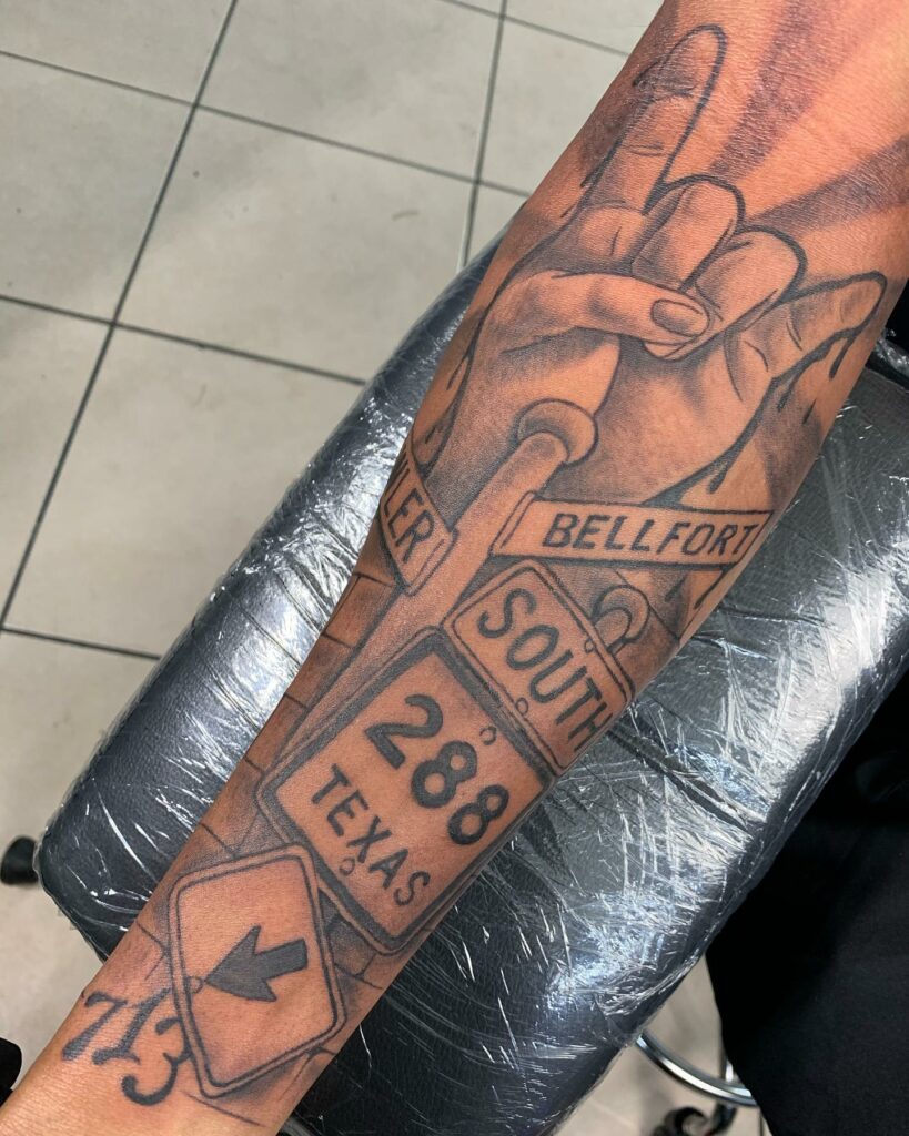 11+ Texas Sleeve Tattoo Ideas That Will Blow Your Mind! 20 288 Texas Tattoos