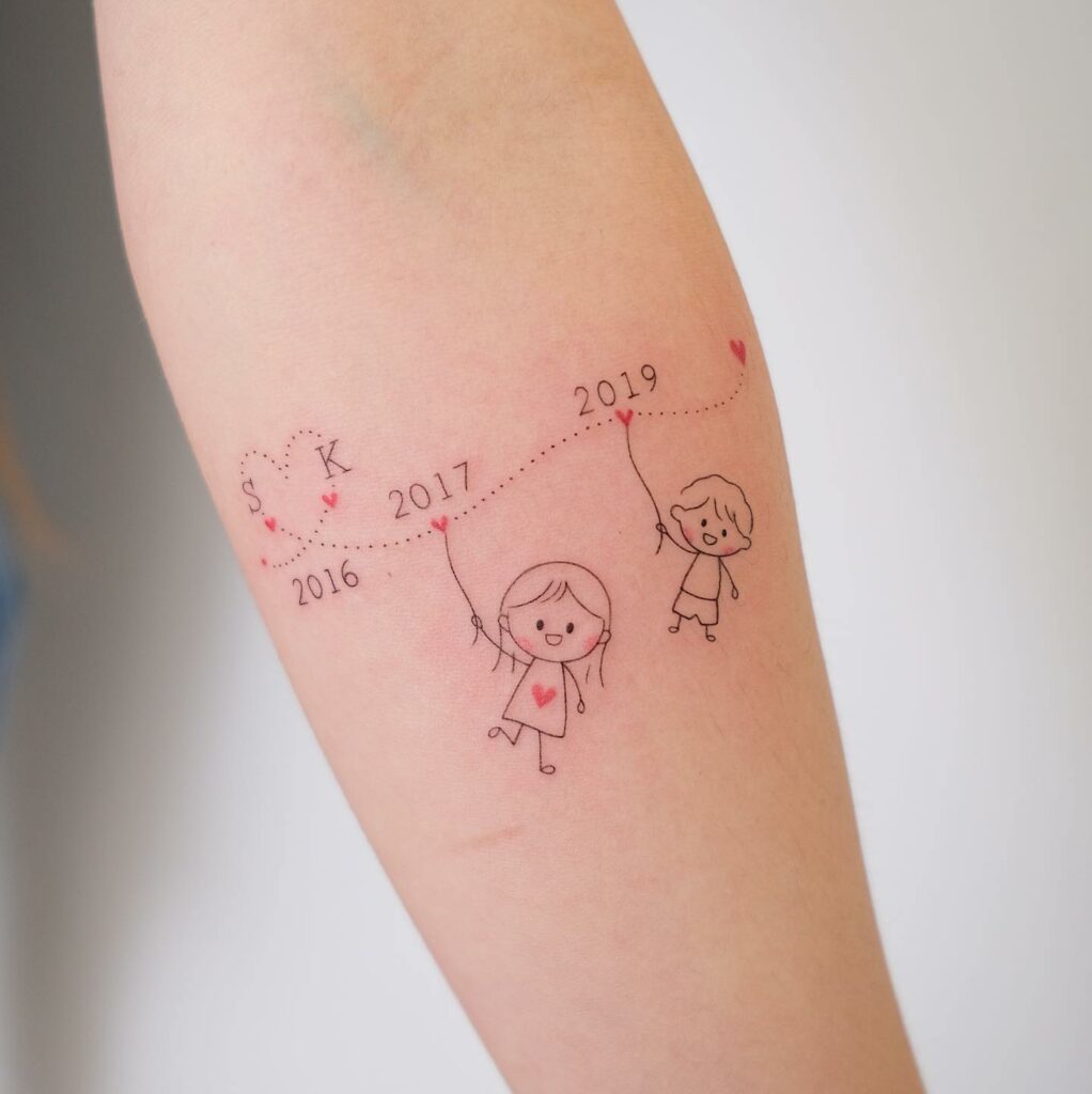 11+ Family Tradition Tattoo Ideas That Will Blow Your Mind! 14 Family Tradition Timeline Tattoo