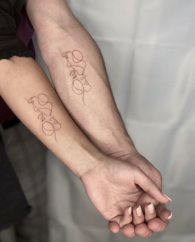 FATHER AND DAUGHTER TATTOOS TO CELEBRATE YOUR BOND IN 2024 17 Small Father and Daughter Tattoos