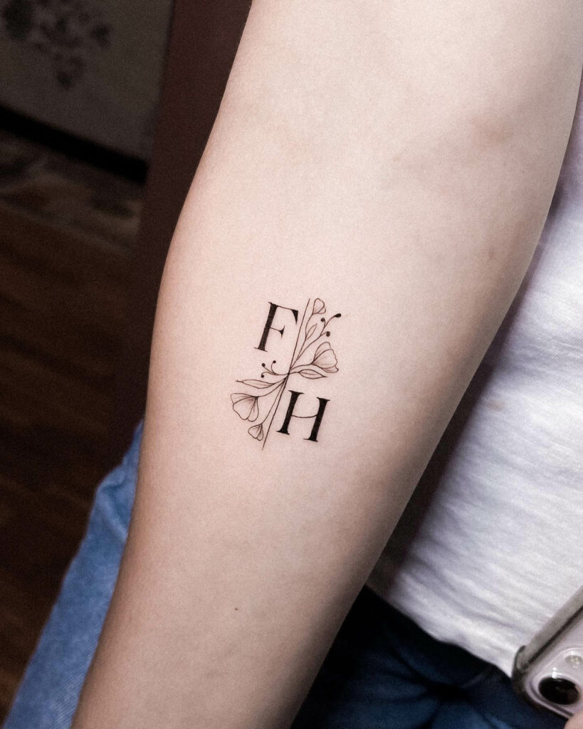 10+ Bold Letter Tattoo Ideas That Will Blow Your Mind! 10 Bold Letter Tattoo