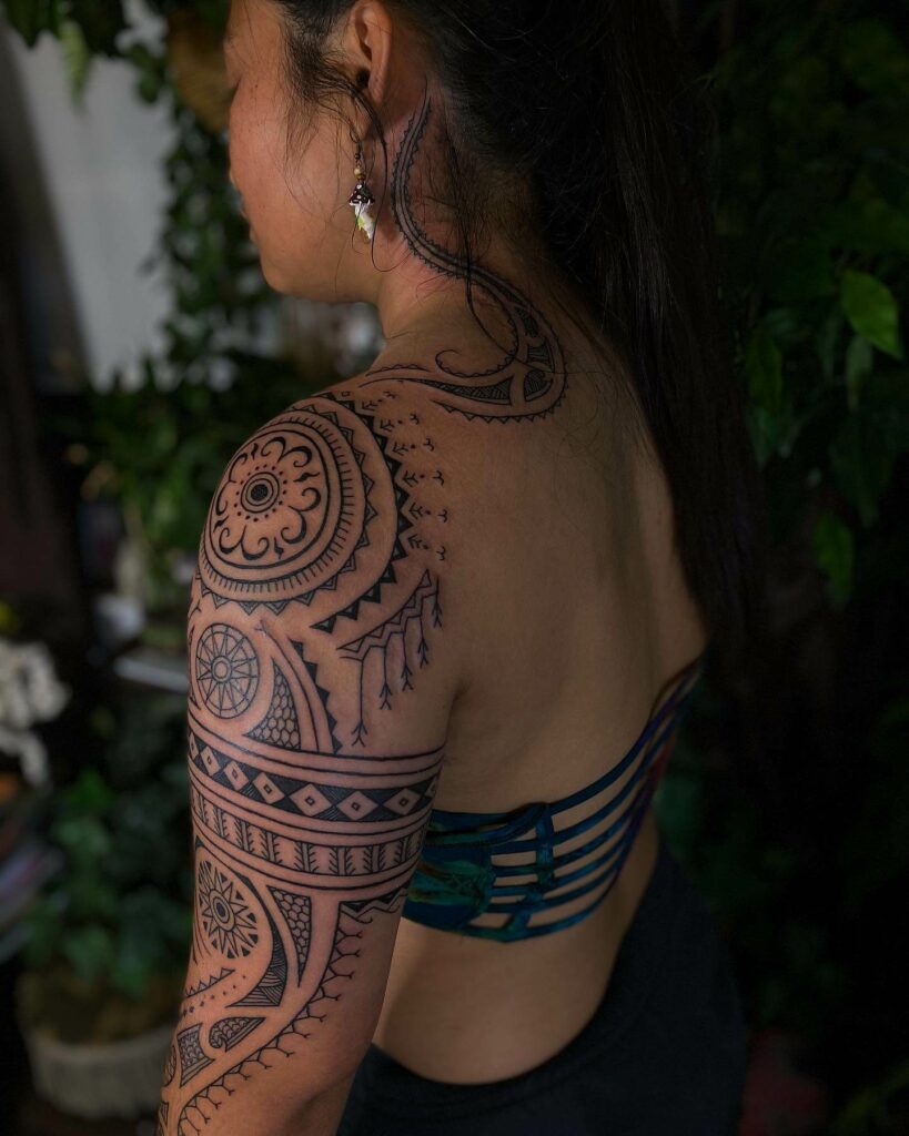 11+ Wild Tribe Tattoo Ideas That Will Blow Your Mind! 16 Filipino Contemporary Wild Tribe Tattoos Design