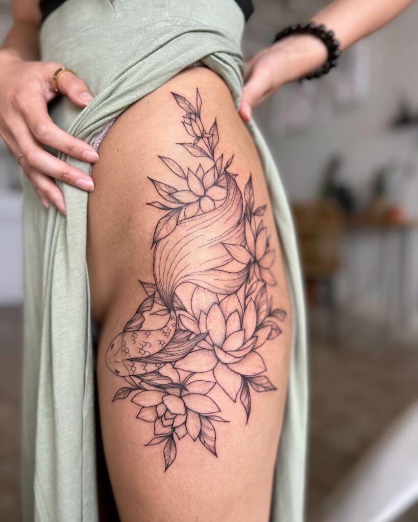 11+ Floral Hip Tattoo Ideas That Will Blow Your Mind! 10 Floral Hip Tattoo