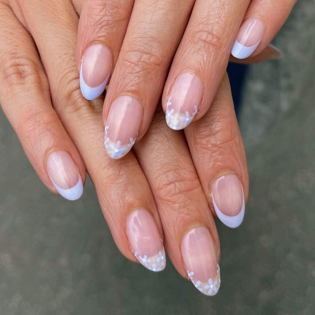 Discover 35 Lovely Lilac Nail Designs to Try in 2024 19 Crescent Moon