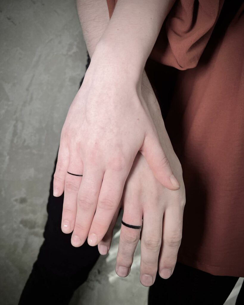 10 Best Wedding Ring Tattoo Ideas - Updated For 2024 19 Simple Wedding Ring Body Art