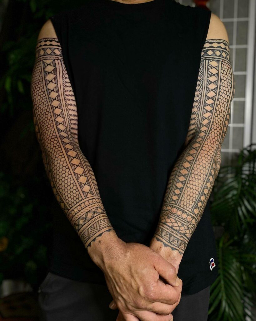 11+ Wild Tribe Tattoo Ideas That Will Blow Your Mind! 13 Cordillera Sleeve Wild Tribe Body Art