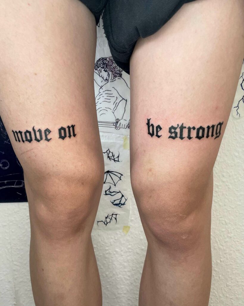 10+ Bold Letter Tattoo Ideas That Will Blow Your Mind! 12 Black Bold Letter Tattoos