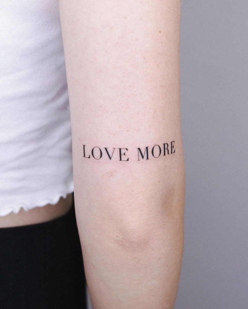 10+ Bold Letter Tattoo Ideas That Will Blow Your Mind! 16 Minimalist Bold Letter Tattoo