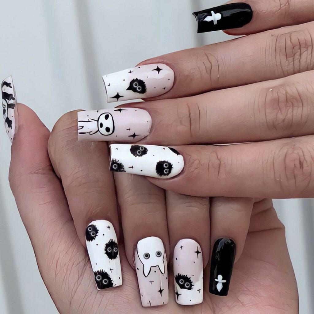 Embrace 40 Anime Nail Designs in 2024 14 Spirited Away