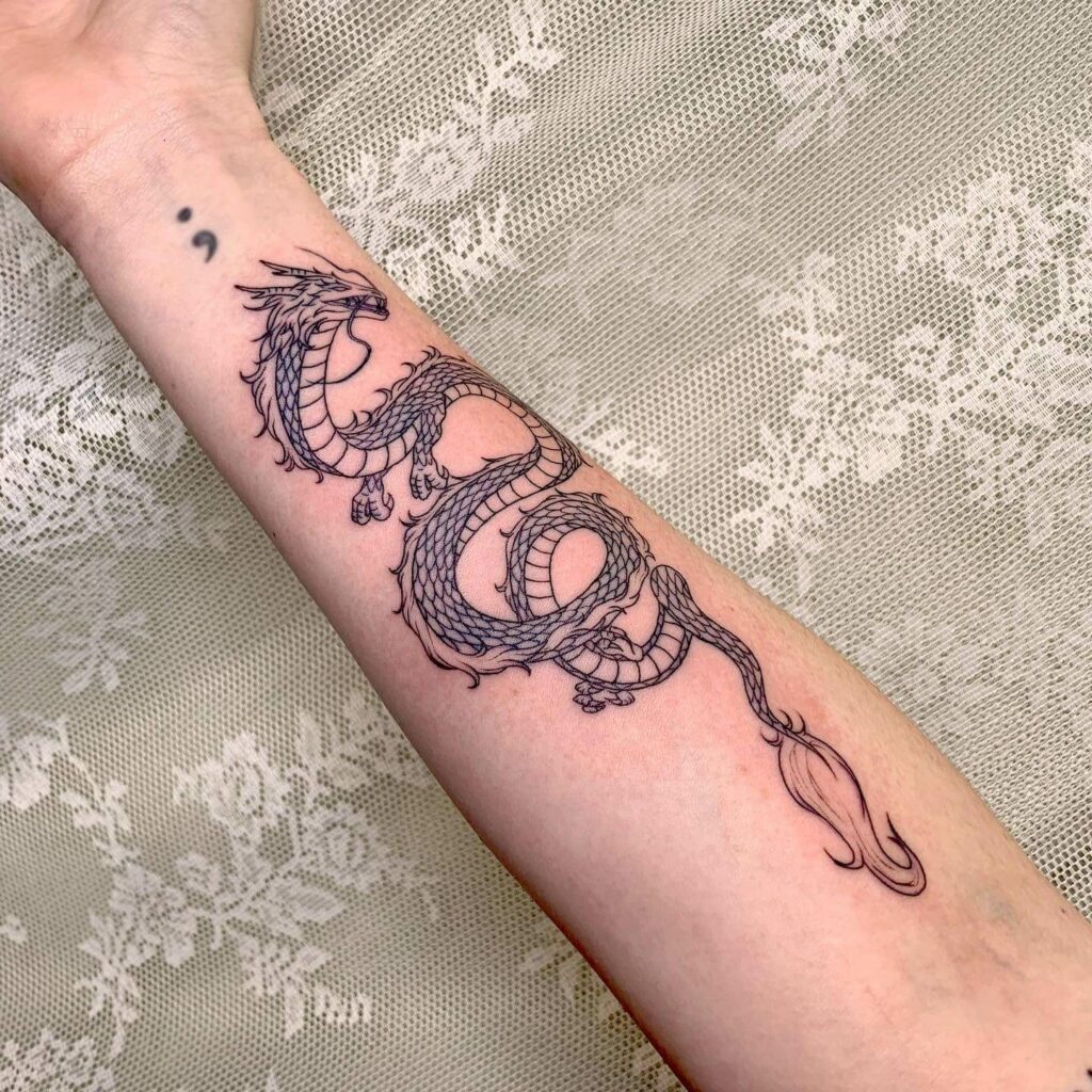 11+ Strength New Beginnings Tattoo Ideas That Will Blow Your Mind! 17 Dragon Tattoo Designs As A Symbol Of A New Beginning