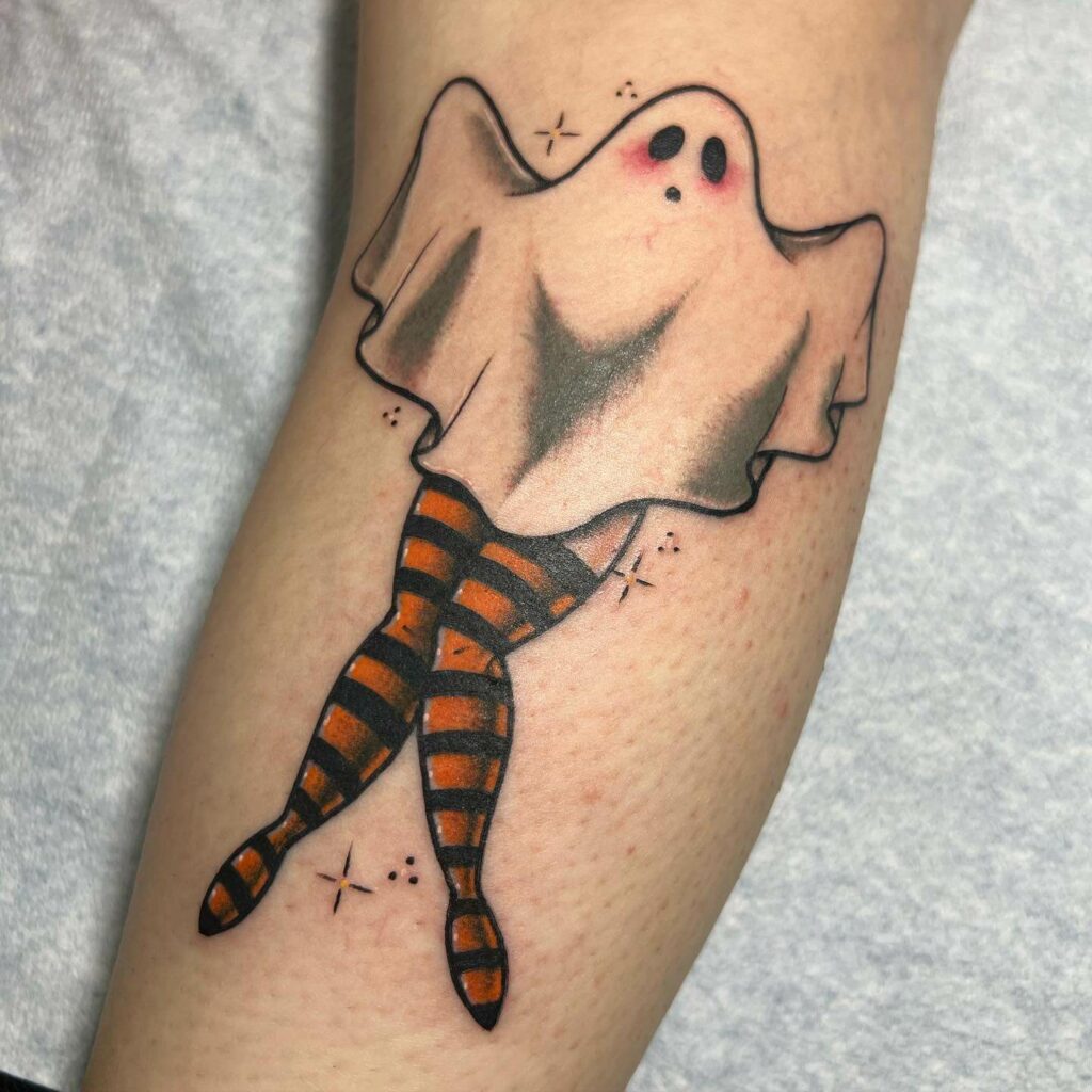 33 Halloween Tattoo Ideas for 2024 41 Betty Boop Ghost Tattoo
