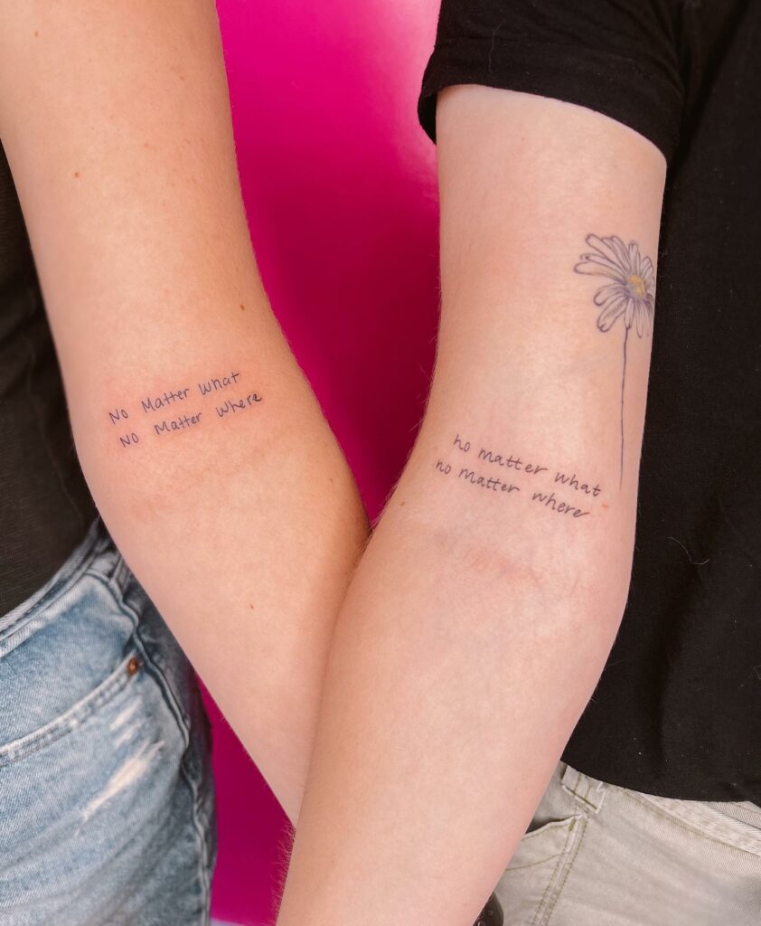 12+ MATCHING BEST FRIEND TATTOOS TO Show Off Your Bond With Your Bestie 20 Best Friend Sister Tattoos