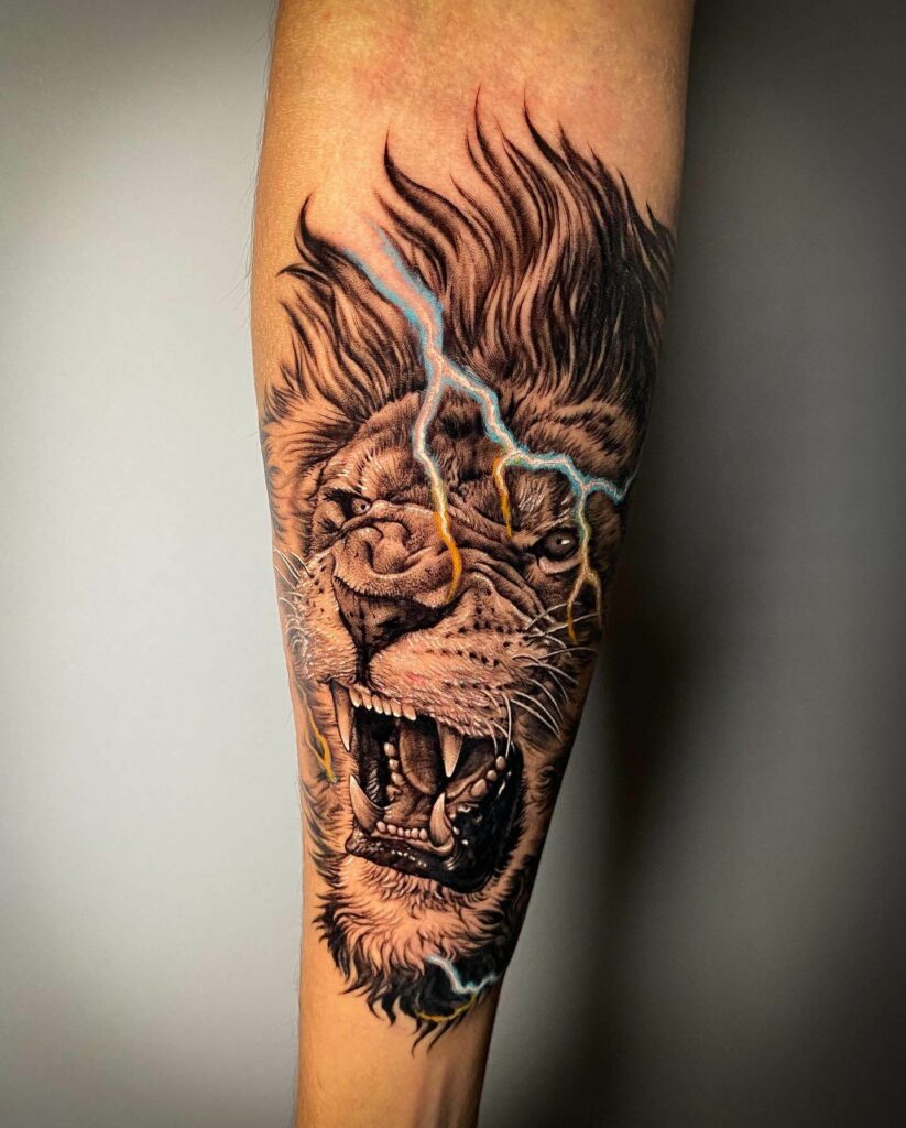 11+ Roaring Lion Tattoo Ideas That Will Blow Your Mind! 11 Realistic Lion Tattoos