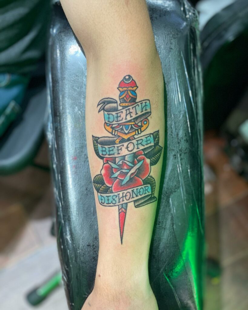Death Before Dishonor Tattoo Designs You Need to See in 2024 16 Death Before Dishonor Tattoo