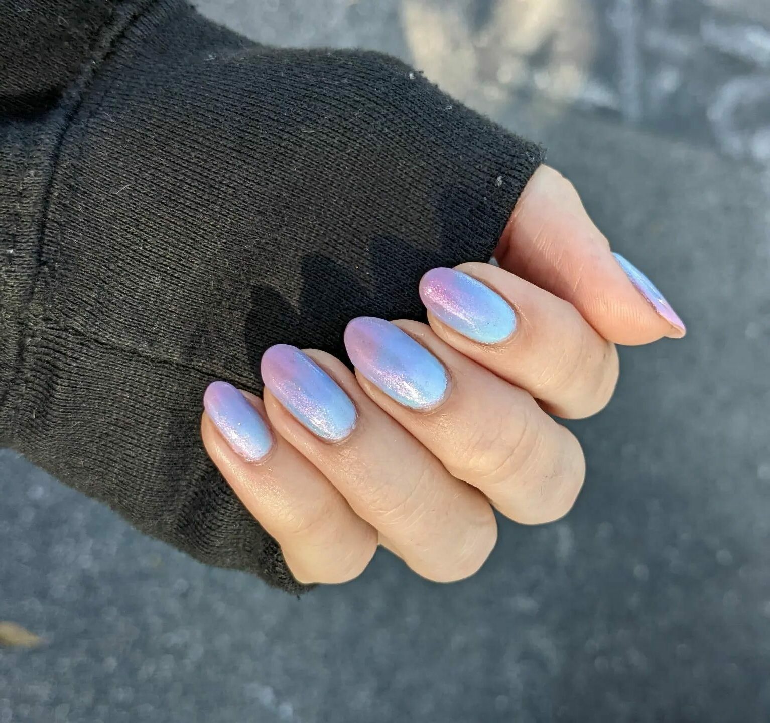 40 Stunning Cotton Candy Nails Designs for 2024! 22 Cotton Candy Dusk Gradient Nails