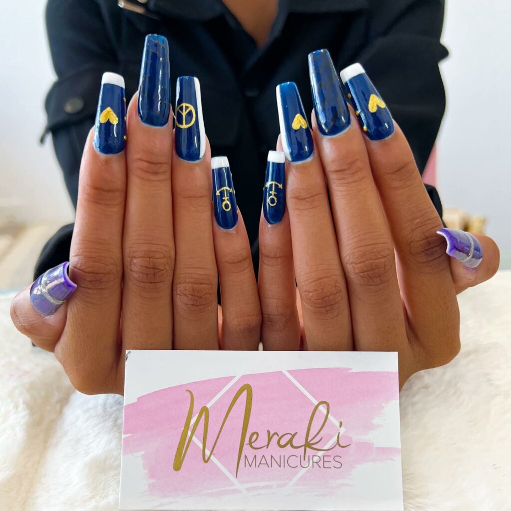 Embrace 40 Anime Nail Designs in 2024 32 Jojo's Bizarre Glam
