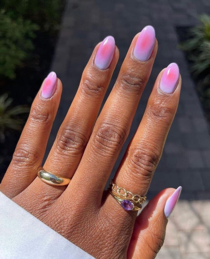 30 Latest Aura Nails Ideas To Try In 2024! 17 The Subtle Charmer