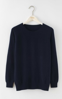 3 – top 15 cashmere sweaters Boden RELAXED CASHMERE CREW NECK - $99 - $138.60 in navy
