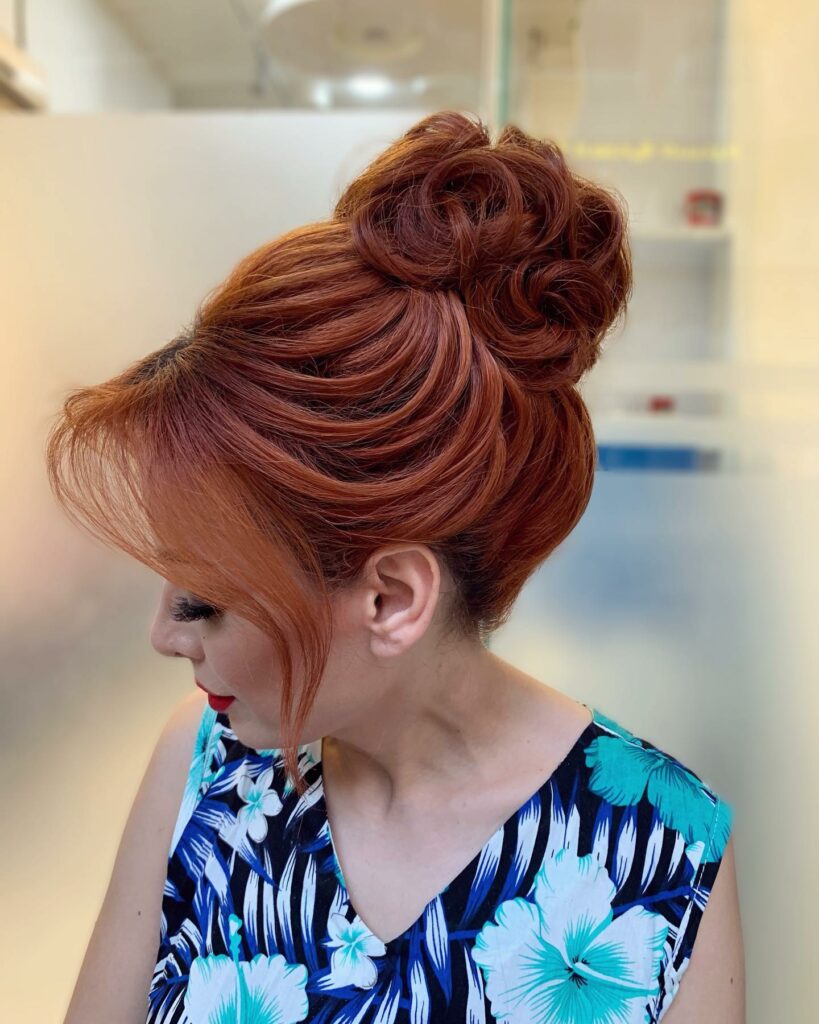 35 Strawberry Blonde Hair Ideas to Try in 2024 12 Strawberry Blonde Updo