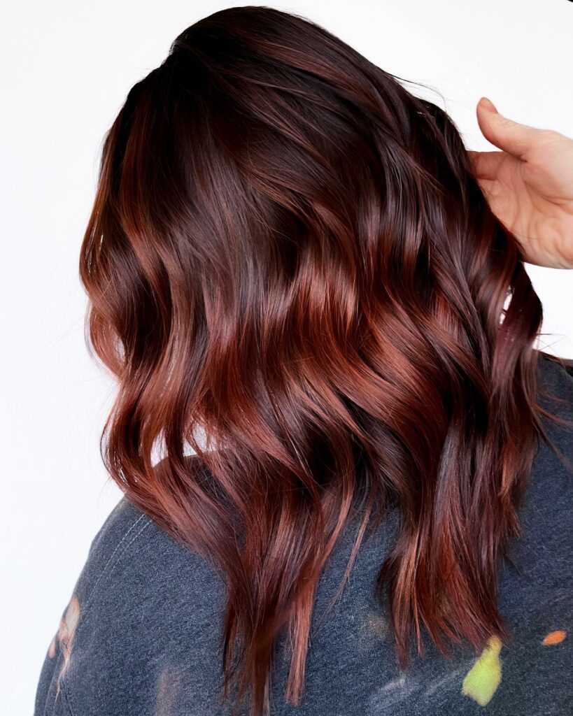 35 Reddish Brown Hair Color Ideas to Try in 2024 15 Chocolate and Merlot Shades