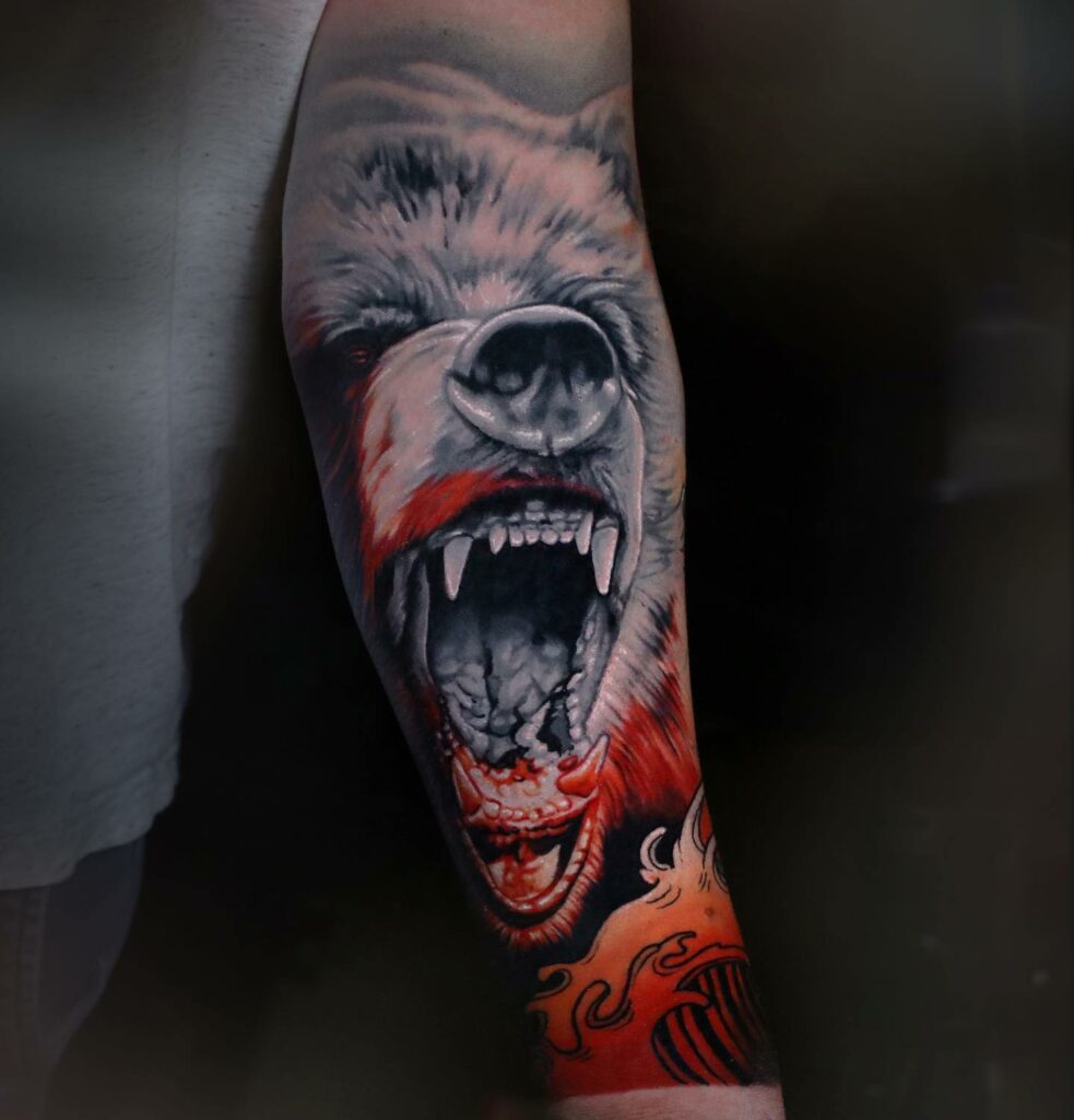 AMAZING PROTECTION TATTOO DESIGNS & MEANINGS IN 2024 14 Bears tattoo