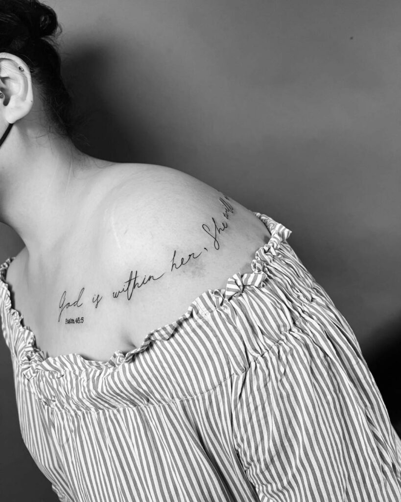 20+ Amazing Scripture Tattoos for Women 17 Bible Verse Tattoo