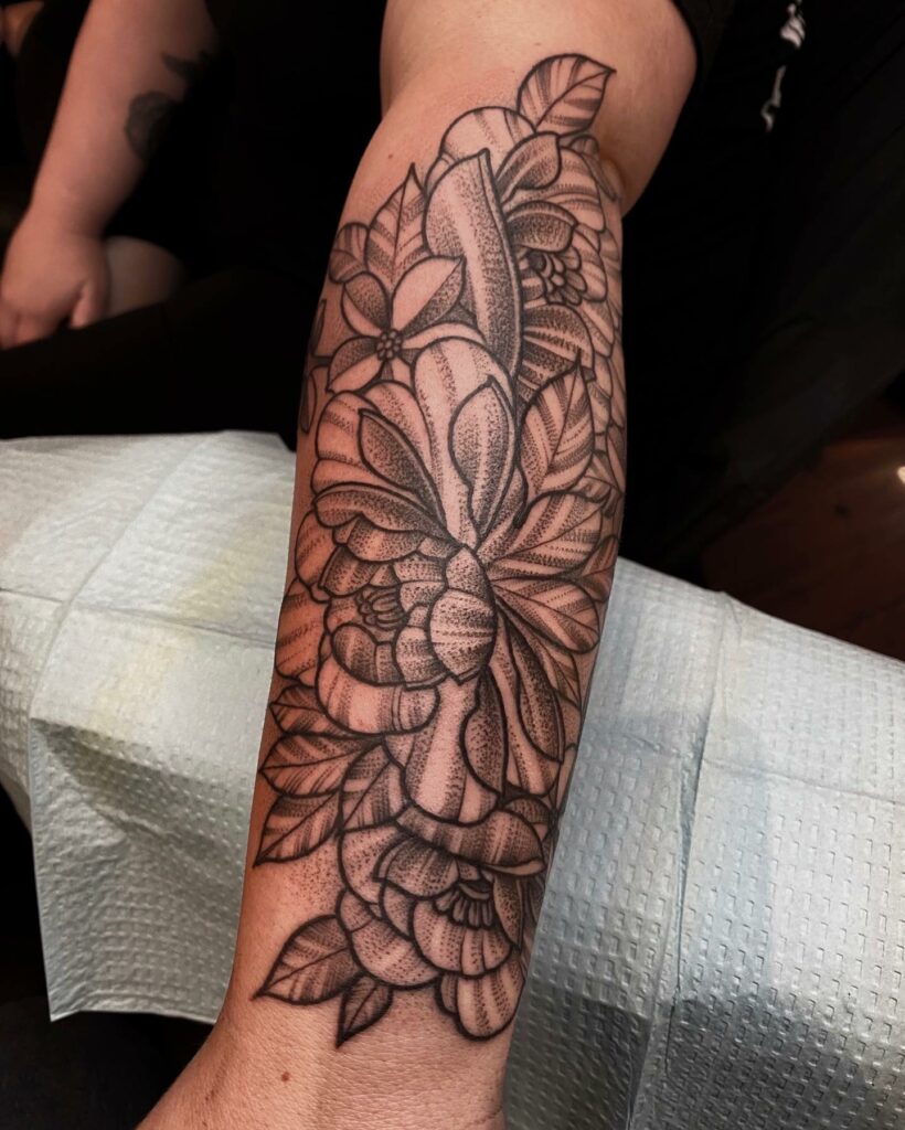AMAZING ORCHID TATTOOS + THEIR COOL MEANINGS 16 Black Orchid Tattoos
