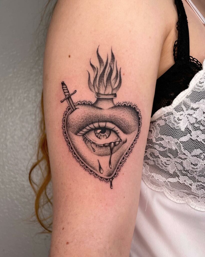 10 EYE TATTOO DESIGNS + MEANINGS TO INSPIRE YOU IN 2024! 12 Crying Eye Tattoo