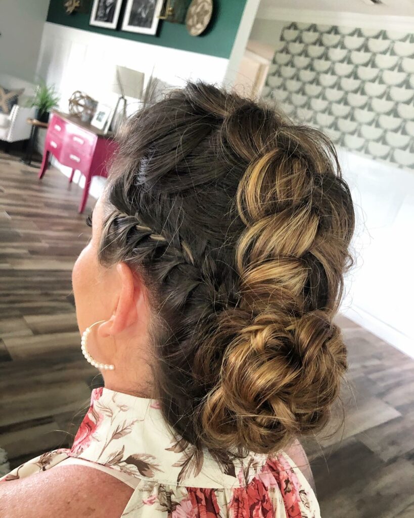 25 Bubble Braids Ideas to Try in 2024 12 Bubble Braid Mohawk with Braided Sides