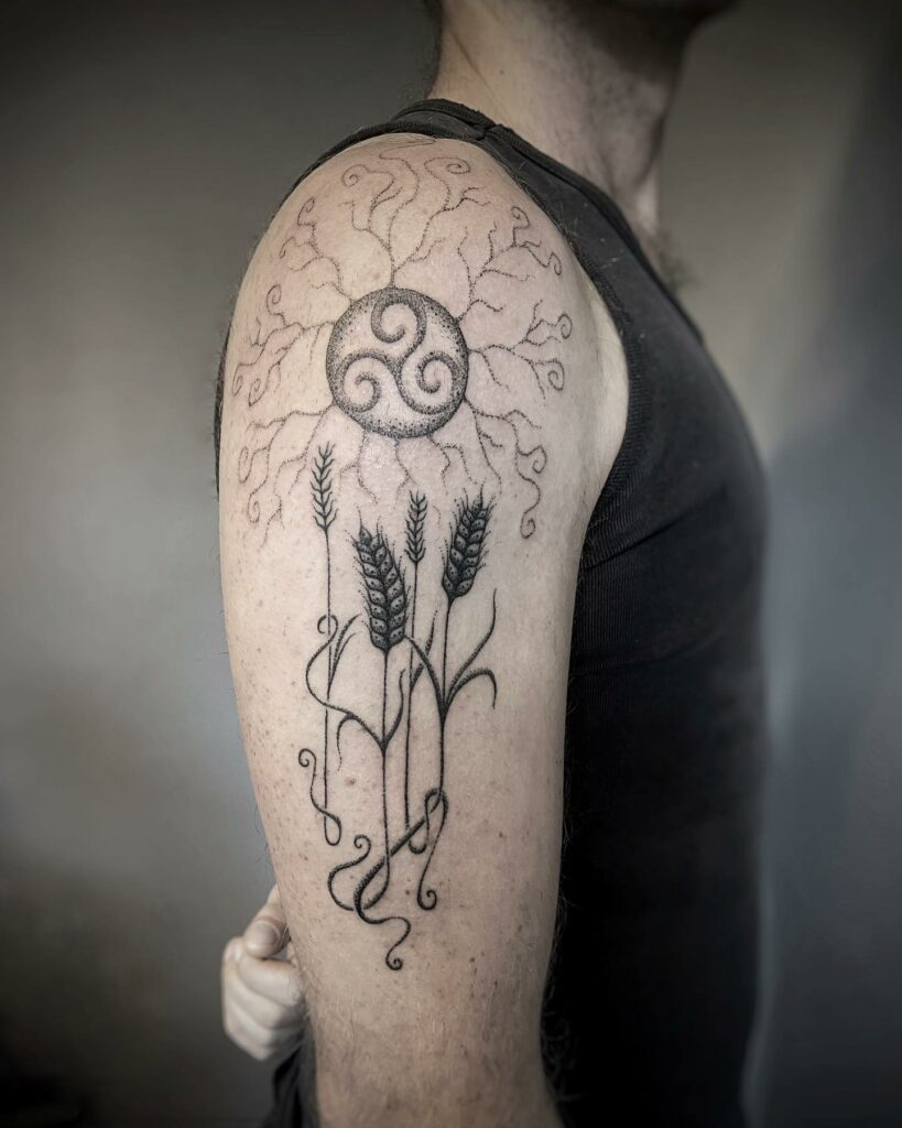 BEST TRISKELION TATTOO IDEAS FOR 2024! 14 Celtic Triskelion Tattoo