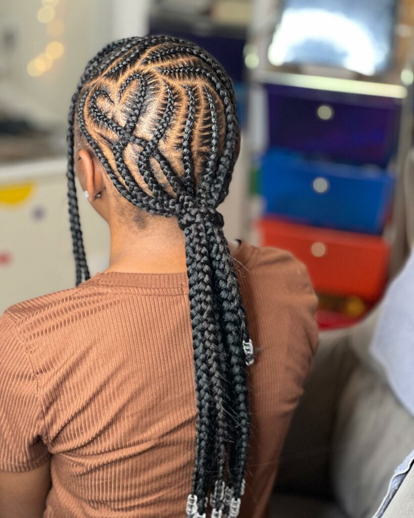 35 Micro Braids Ideas to Elevate Your Hairstyle in 2024 31 Freestyle Micro Braids