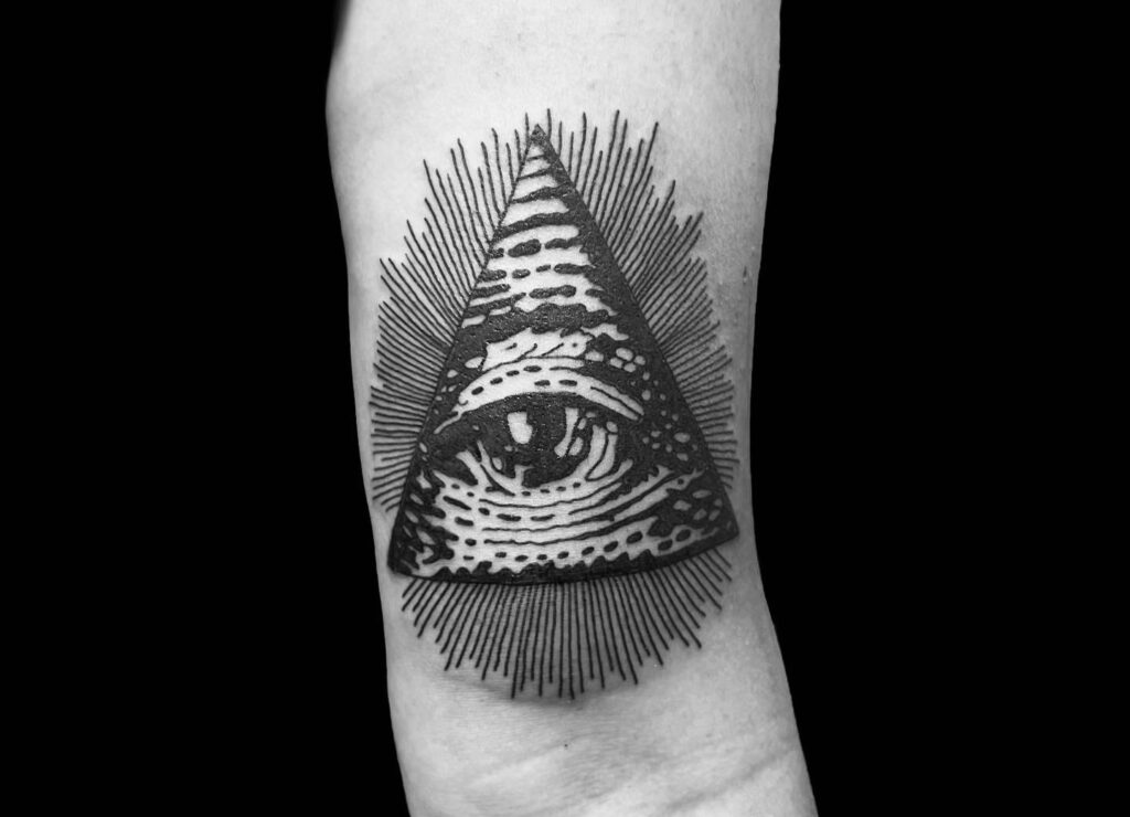 Amazing Pyramid Tattoo Designs + Their Meanings - Updated For 2024 18 Pyramid Tattoos