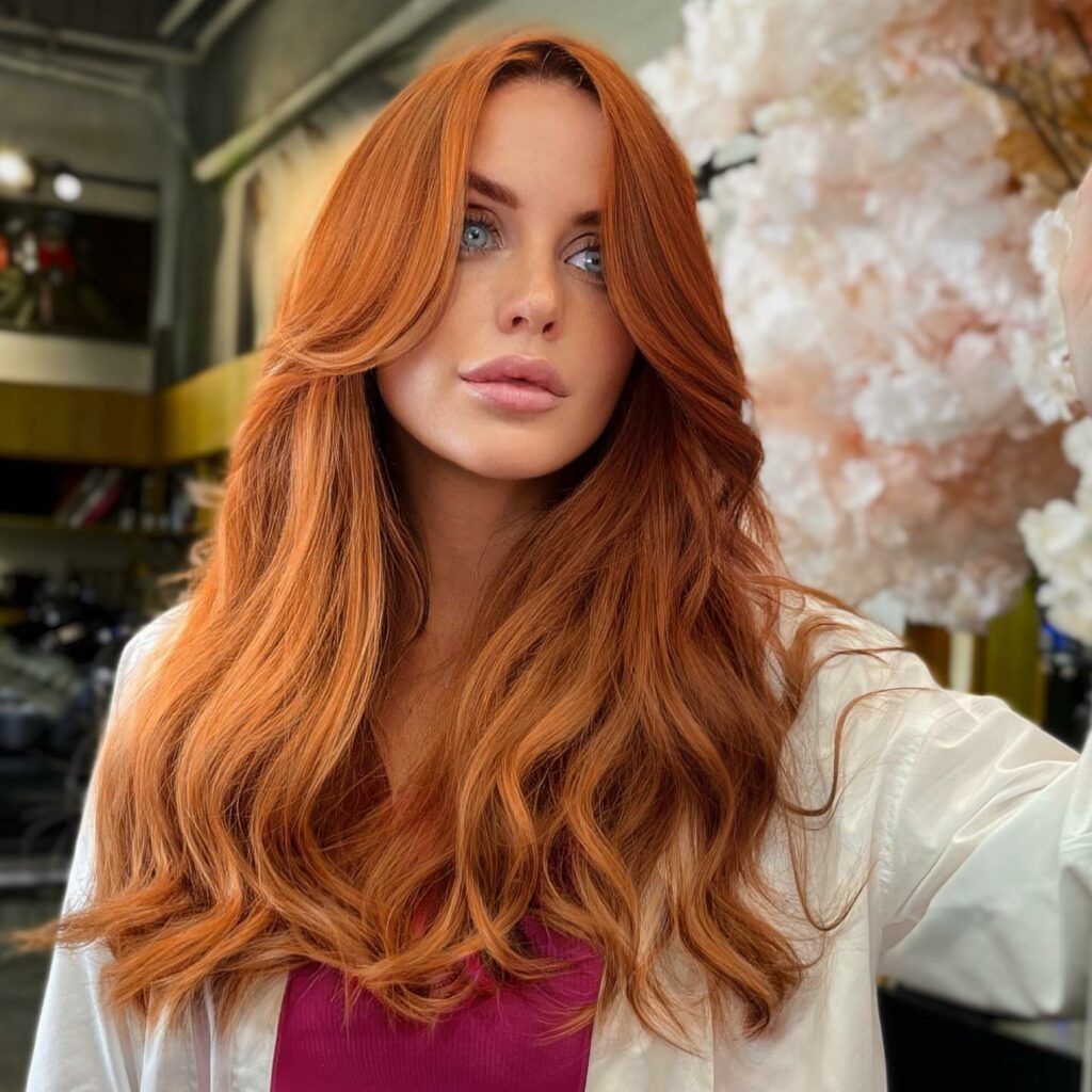 35 Reddish Brown Hair Color Ideas to Try in 2024 11 Light Auburn Red Hair