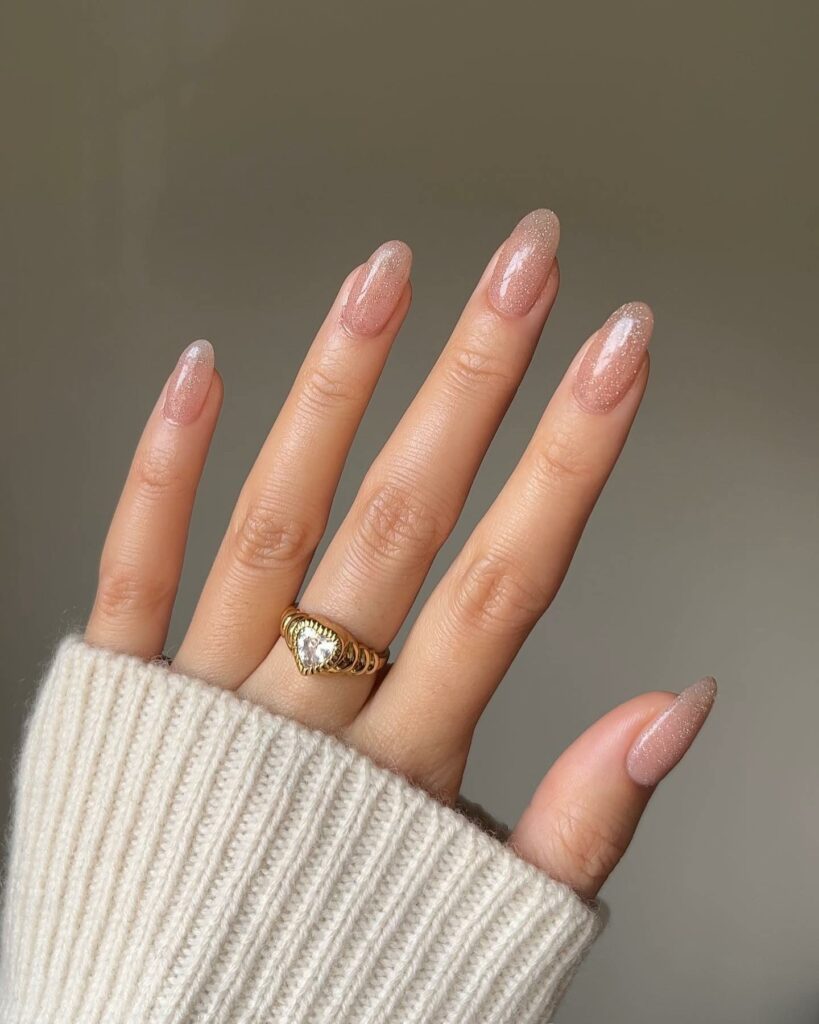17 Latest Fairy Nail Designs To Try In 2024! 20 Nude Almond Fairy Nails