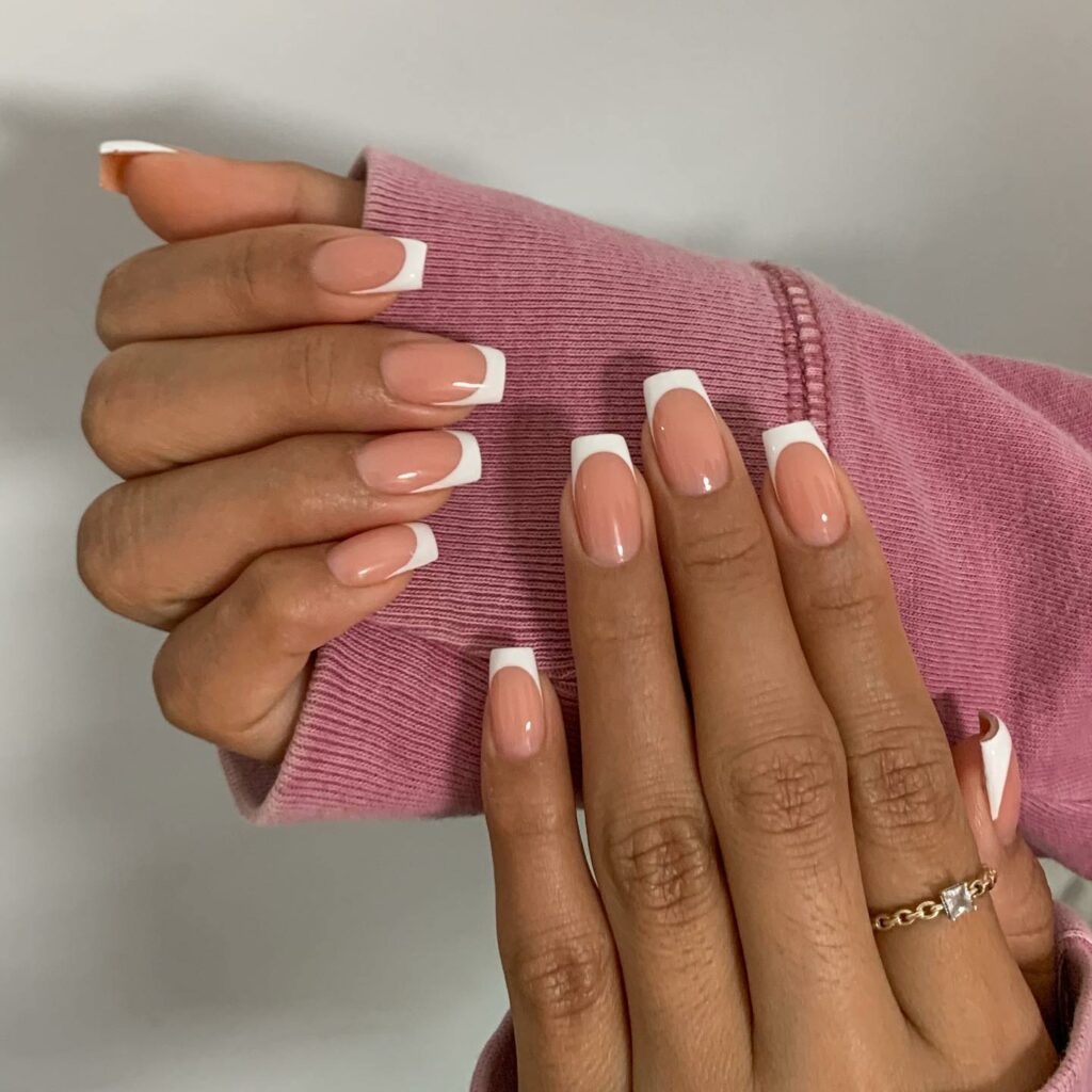 Get Peachy with 30 Peach Nail Designs for 2024 21 Peach French